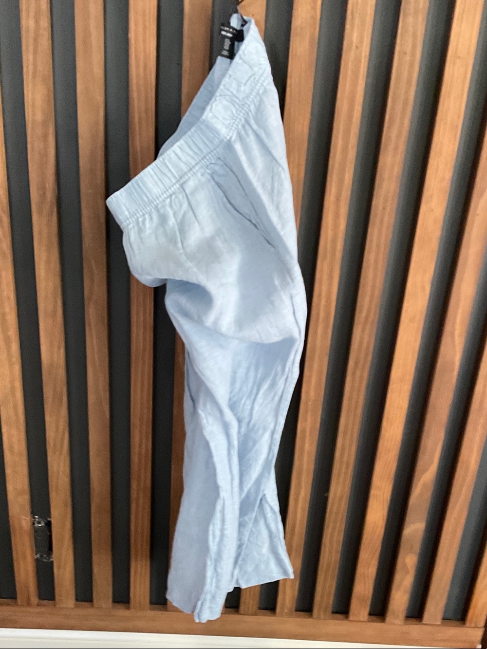 Tahari Light Blue Wide-Leg Jumpsuit Pants